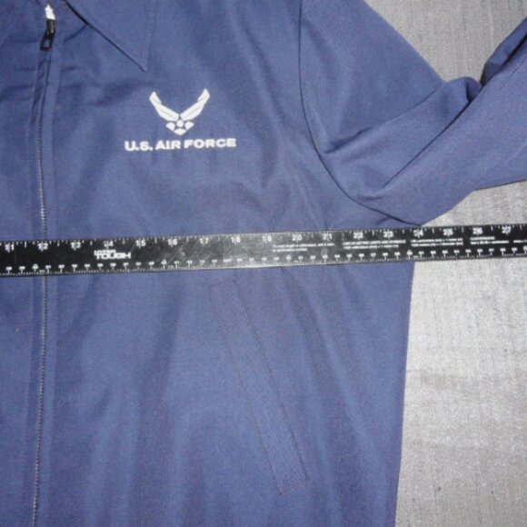 USAF sz42/LONG LIGHTWEIGHT BLUE JACKET COAT CURRENT 2025 ISSUE NO LINER JM 362 - Picture 7 of 12